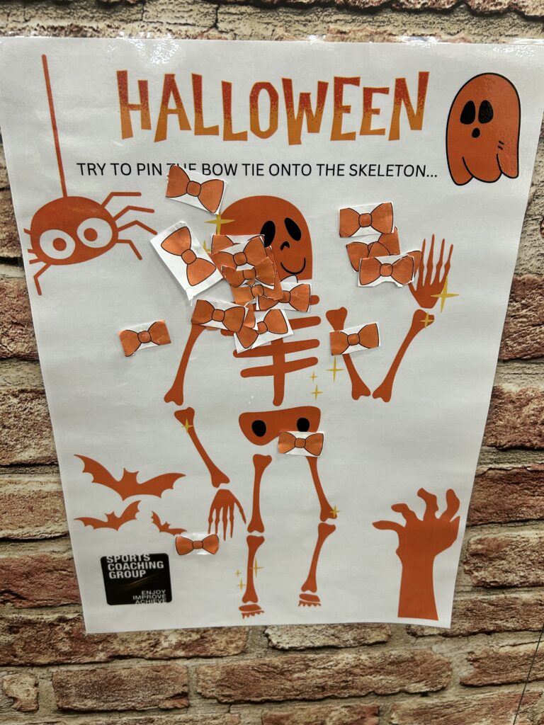 Halloween fun at Sports Coaching Group's Tommy the Tiger's Trick or Treat Half-term Holiday Clubs