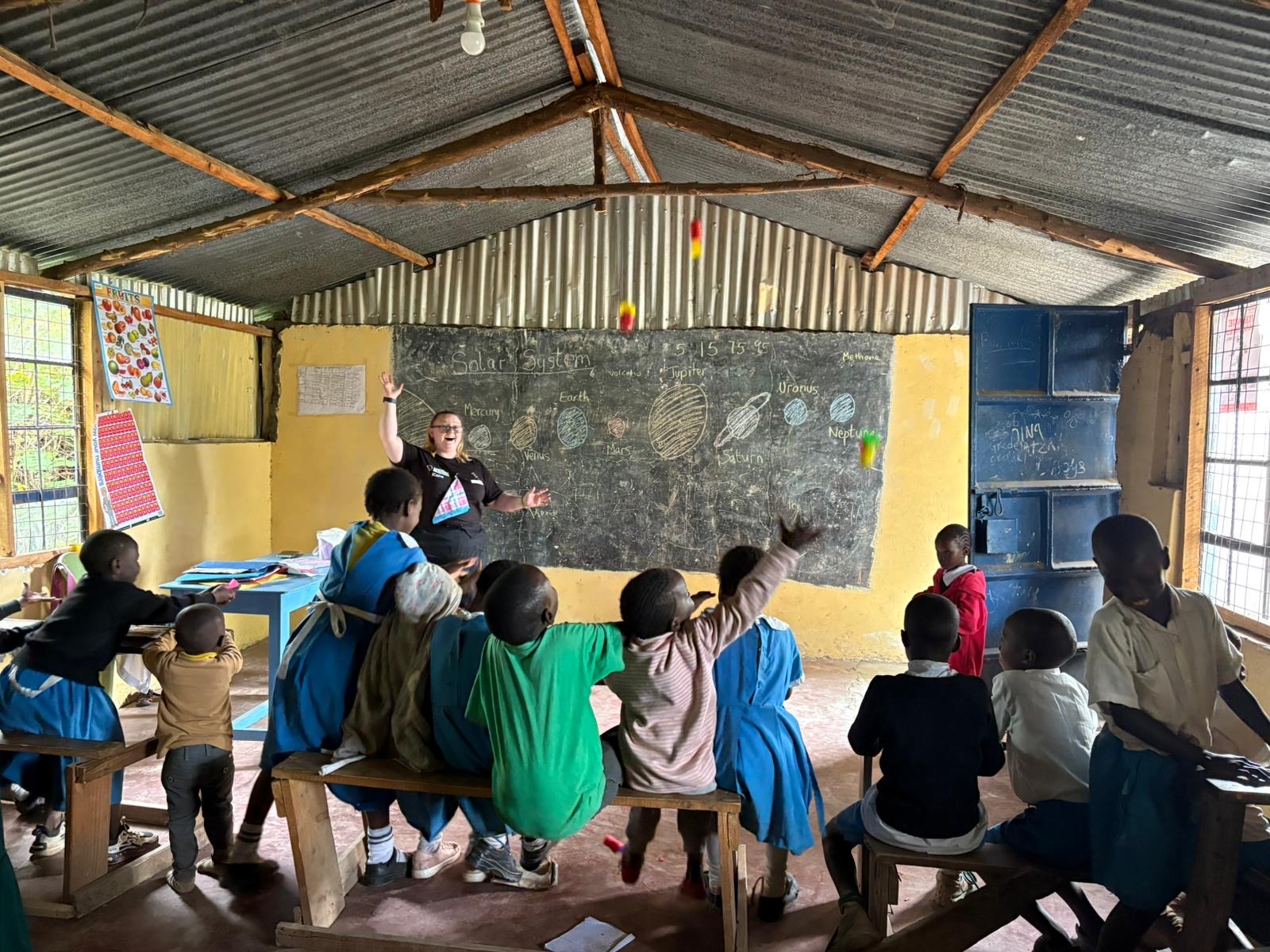 Sports Coaching Group's Kate Emery made a lasting impression when she visited a school in Kenya to teach maths, science and PE.