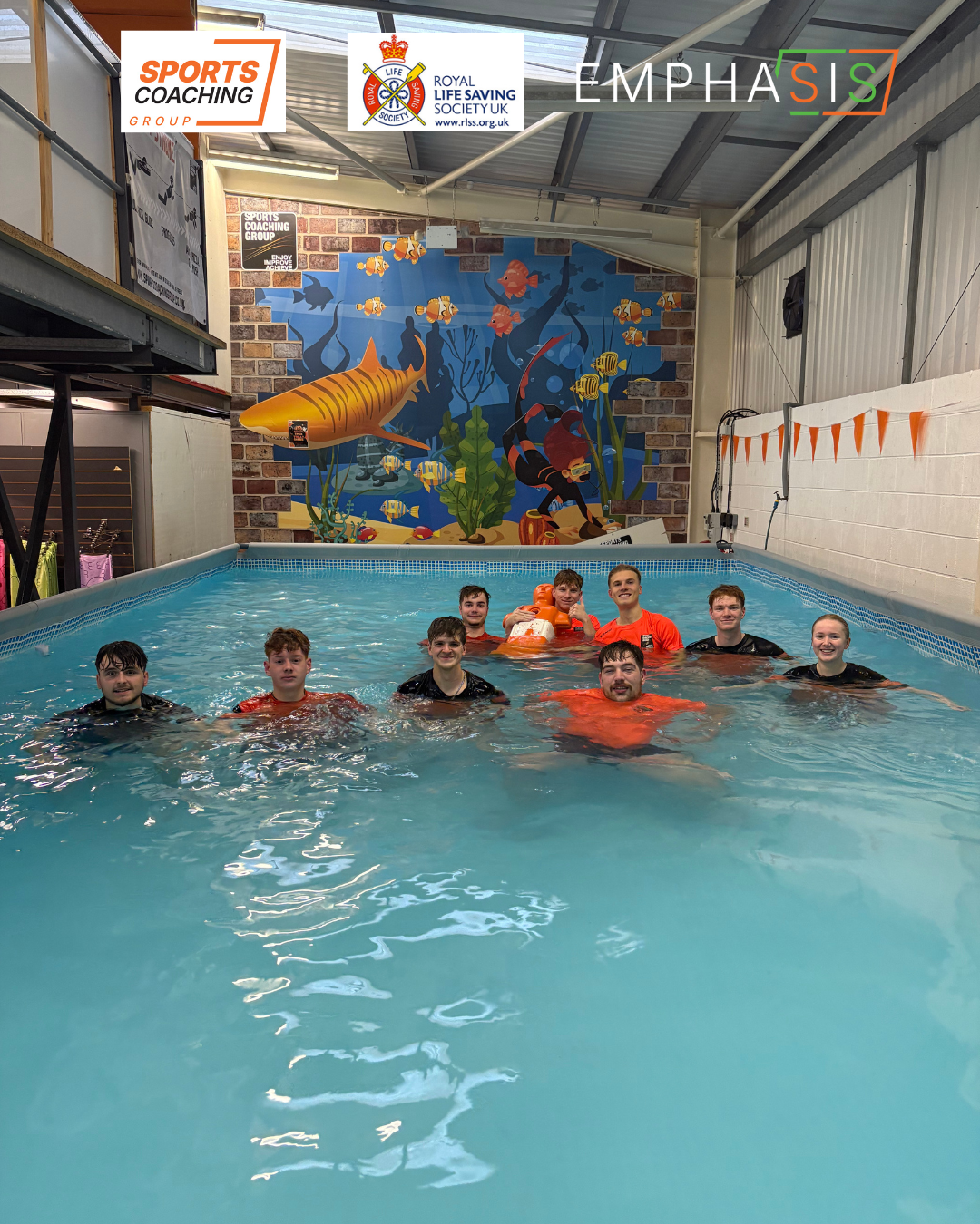 As part of their continuing professional development, Sports Coaching Group staff have been taking a lifeguarding course.