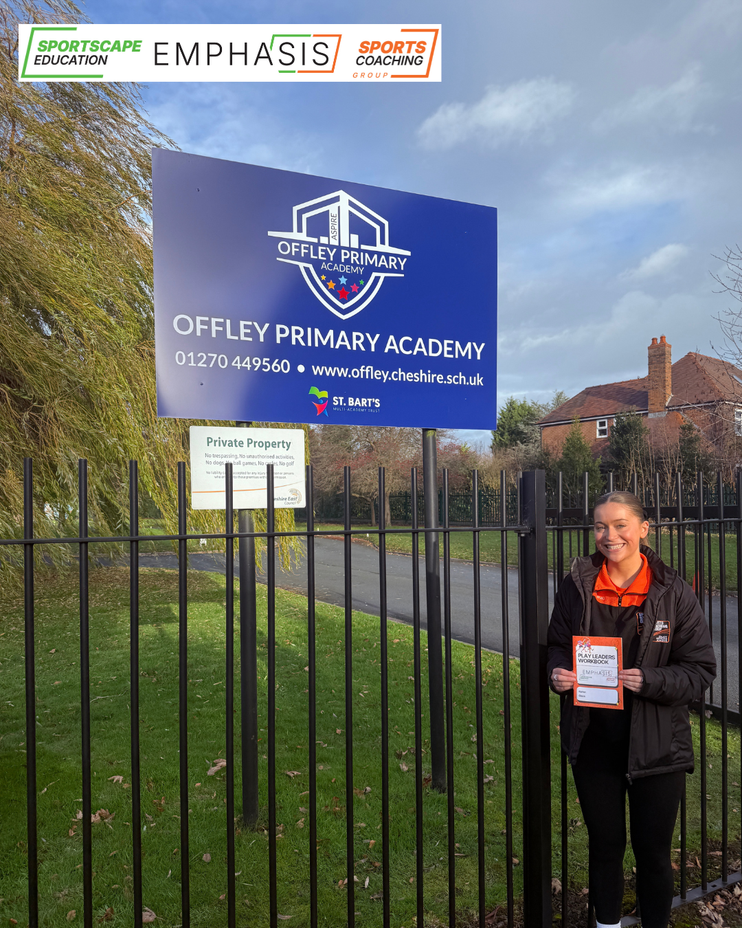 Primary school pupils are being trained by Sports Coaching Group to lead games, support other pupils and help create a safe, friendly and structured playground environment. Colleagues are working in three schools in Cheshire and Shropshire teaching the youngsters on the Playleaders Programme.
