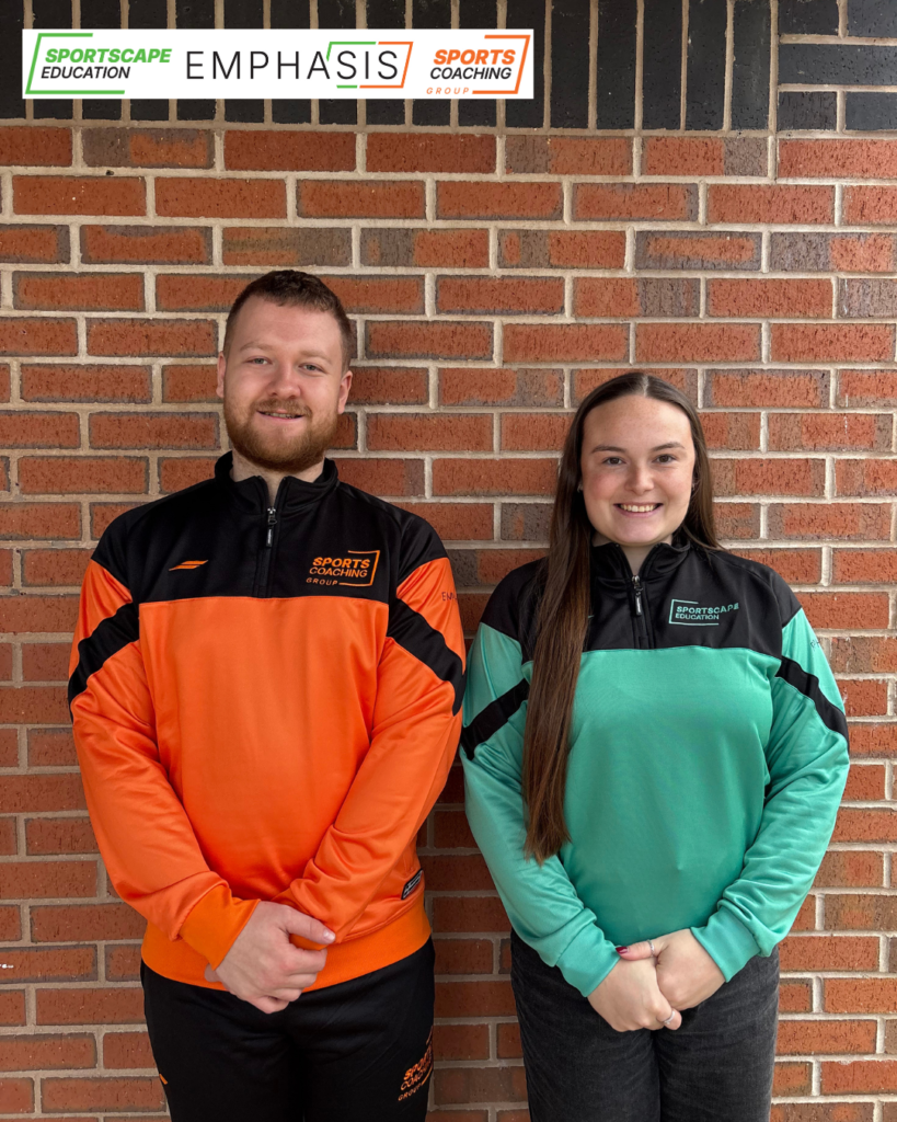 Sports Coaching Group  and Sportscape Education, part of the EMPHASIS Community Interest company have had new uniforms as part of the plan of unifying the companies.