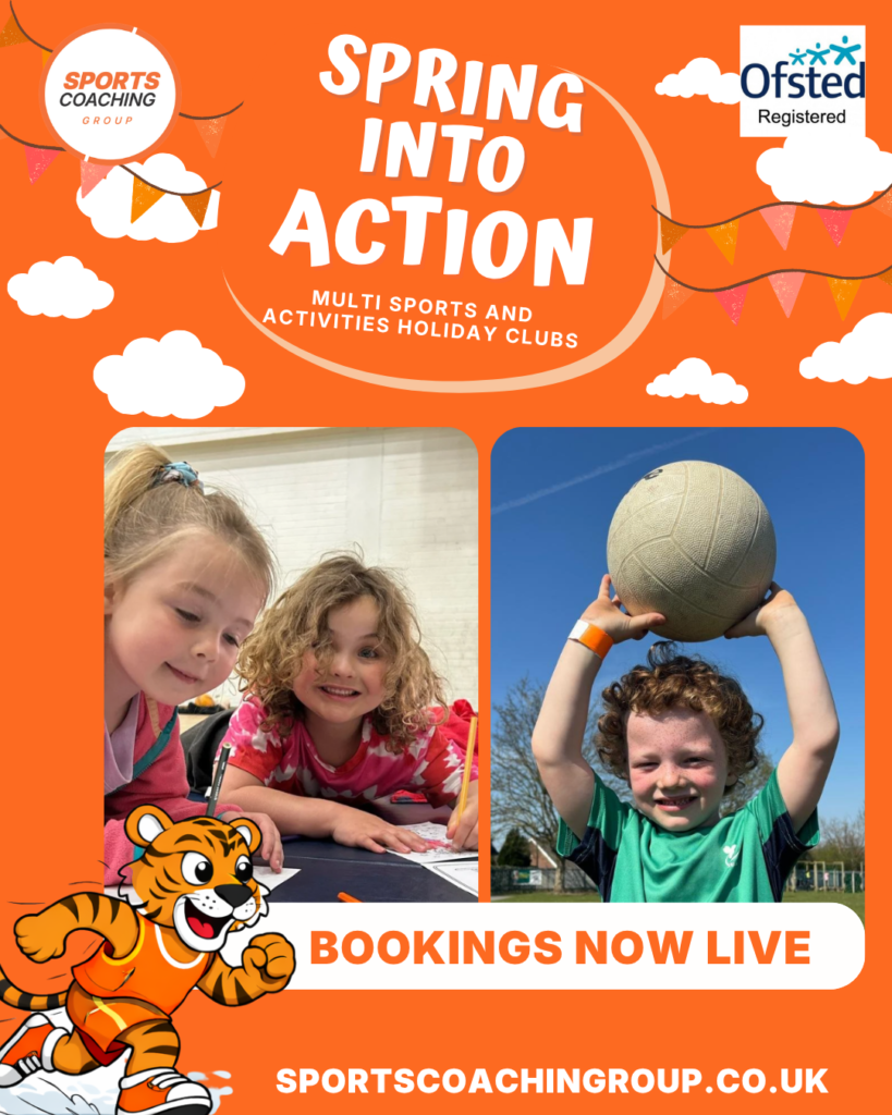Sports Coaching Group has its biggest ever Easter holidayb camp provision in 2026