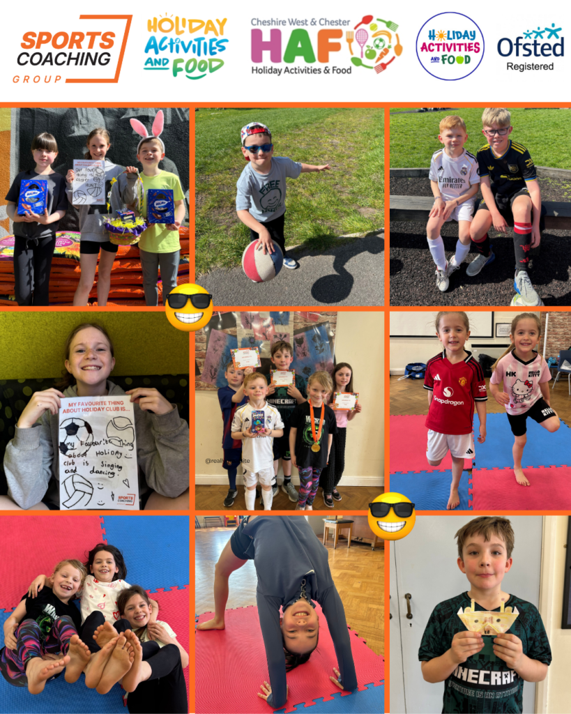 Sports Coaching Group's Easter holiday clubs 2026