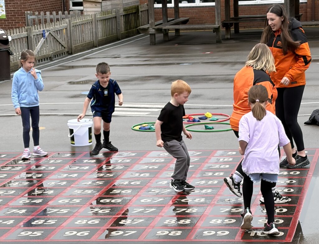 Sports Coaching Group offers Active Maths is an engaging, movement‑based learning programme that blends physical activity with core maths skills.