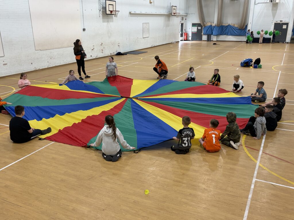 Sports Coaching Group's Easter holiday club at Sandbach 2026