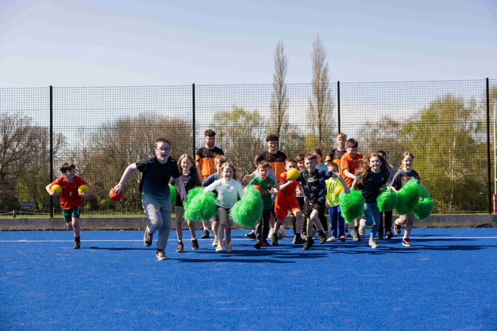 Sports coaching Group's May holiday camp at Sandbach Boys' School.