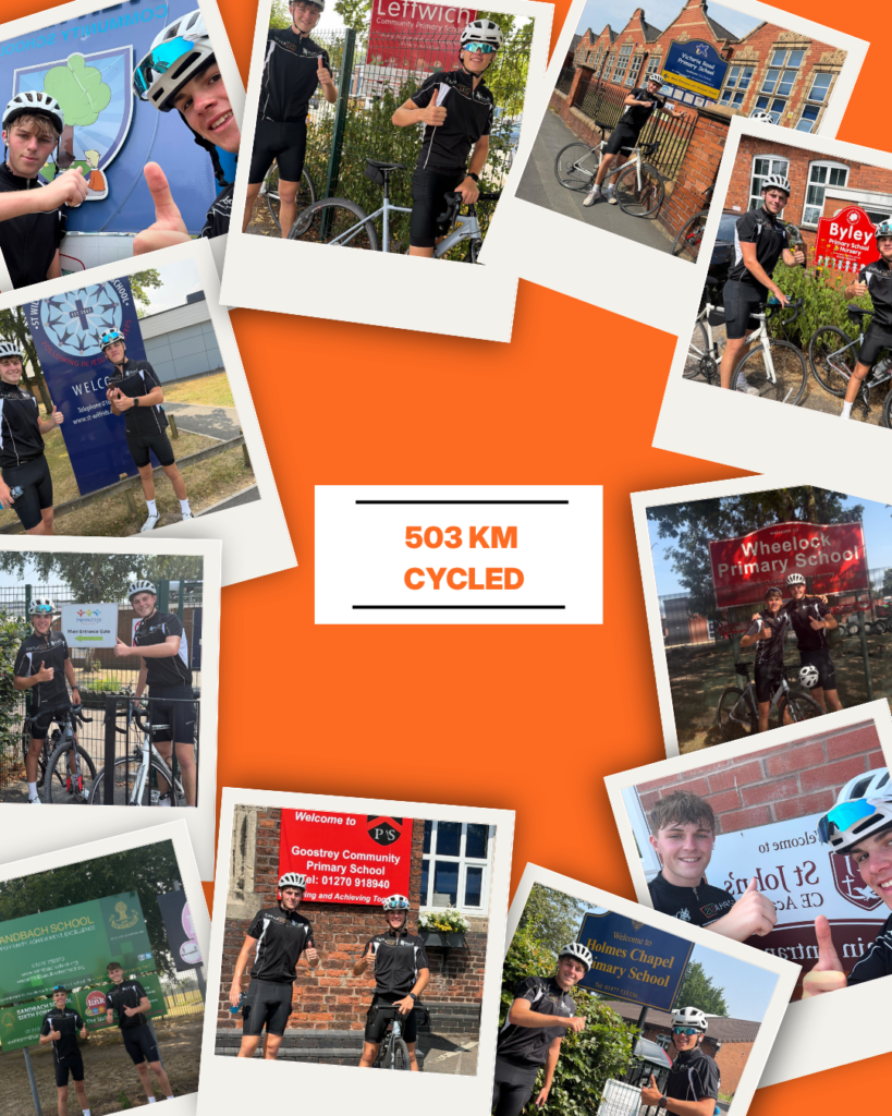 Sports Coaching Group coaches Lucas Turner and Tom Kesteven have completed a 300-mile charity bike ride for Mind and EMPHASIS Community Interest Company.